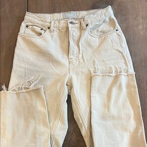 Everlane Cream Straight Leg Women Jeans